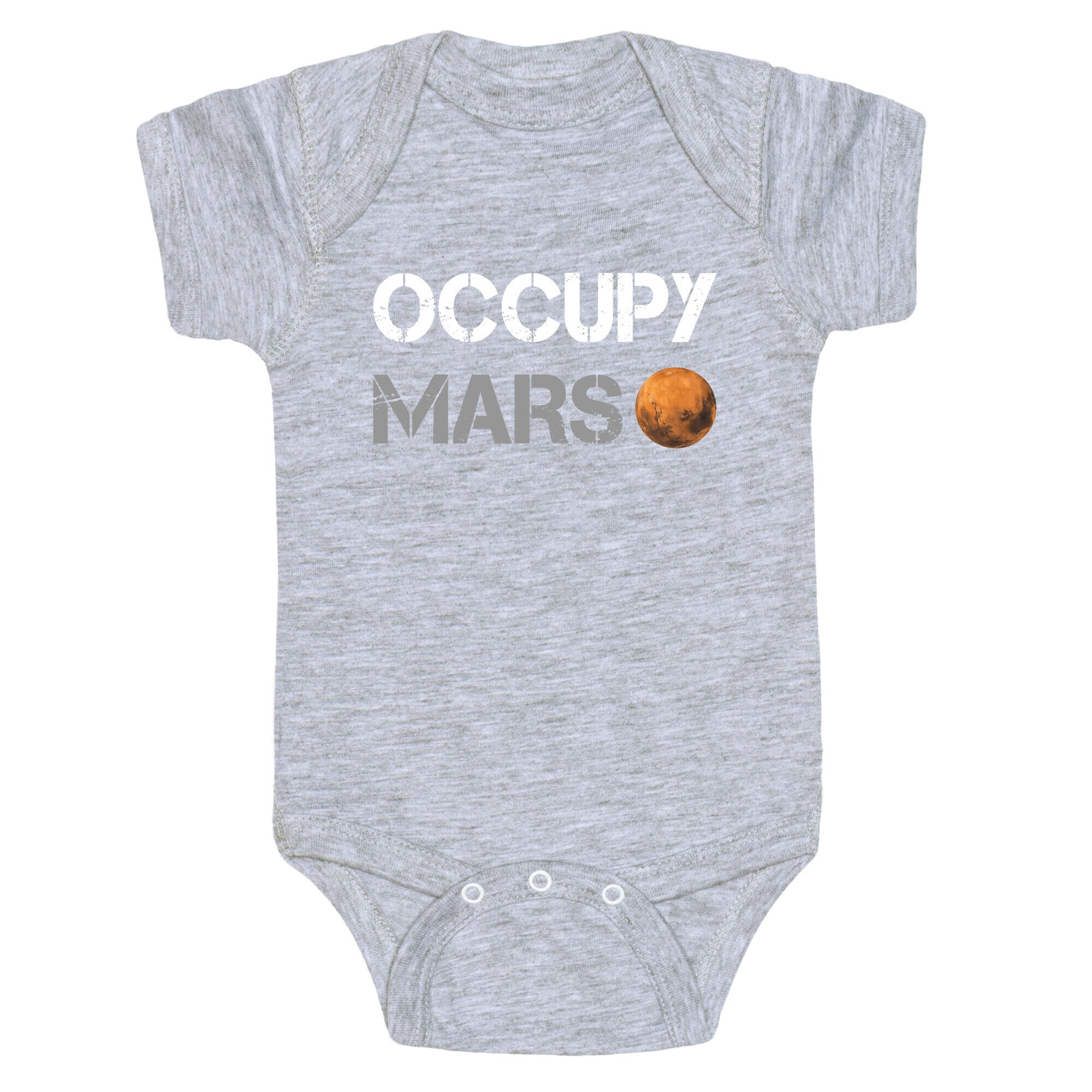 Occupy Mars Baby One-Piece